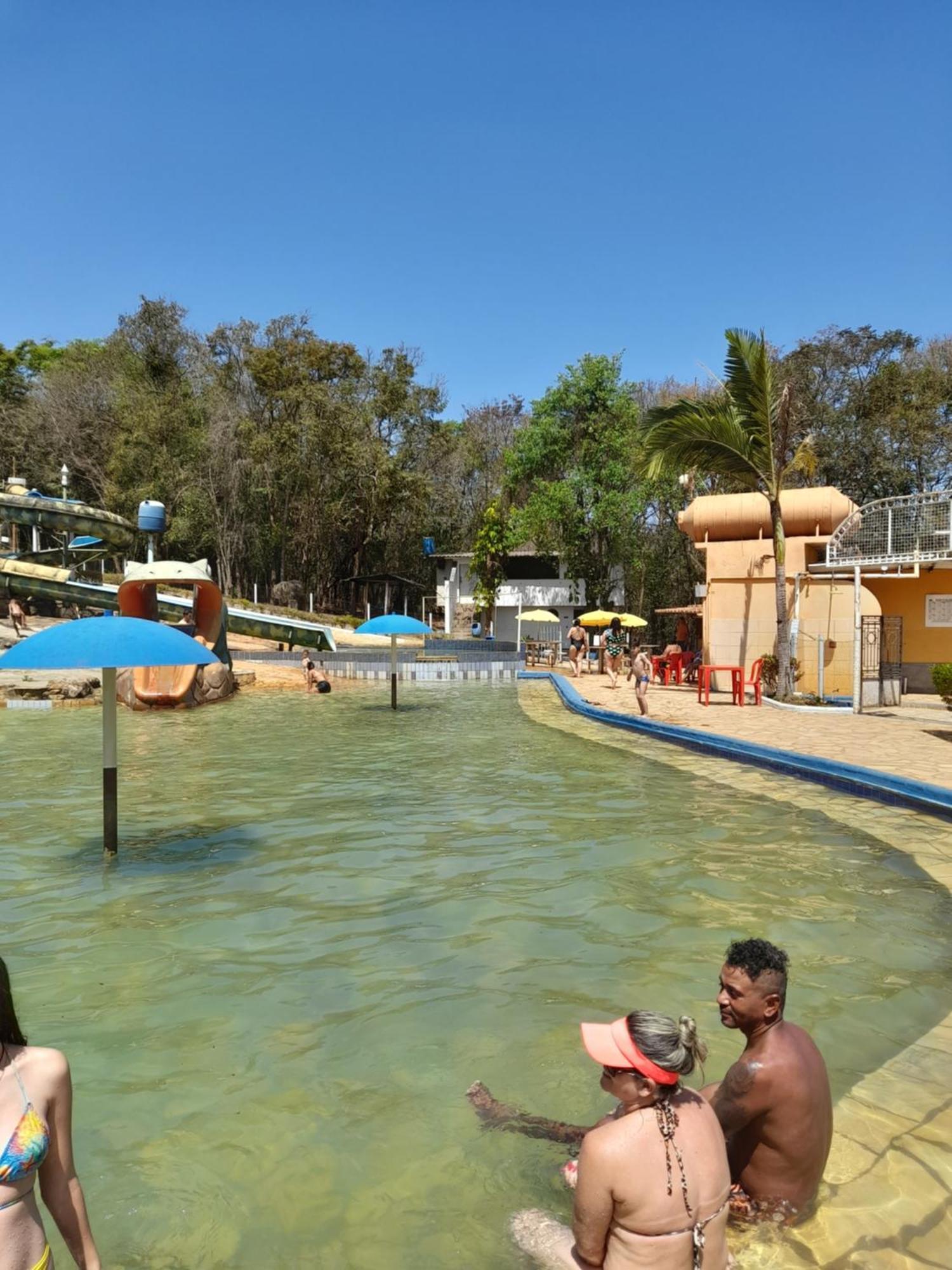Pousada Balneario Cachoeira Do Moinho Belo Vale Exterior foto